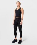 Bum Sculpting Power 7/8 Yoga Leggings - Black