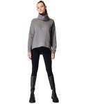 Restful Boucle Half Zip Yoga Pullover - White