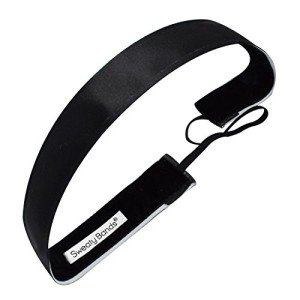 Wicked Black Non-Slip Velvet Yoga Headband