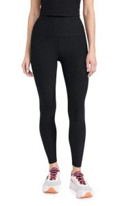 Beyond Yoga Spacedye Midi Leggings - Darkest Night
