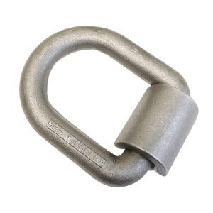 Heavy Duty 1” Weld-On Forged D Rings - 10 Pack