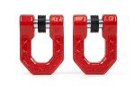 DV8 Offroad Elite D-Ring Shackles - Red Pair
