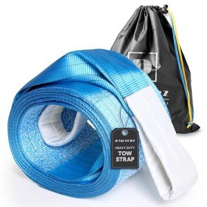 Heavy Duty 30ft Recovery Tow Strap 150,000lbs