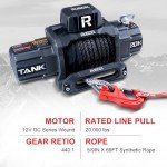 RUGCEL 20000lb Waterproof Electric Winch with Remote