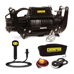 Champion 12,000-lb Synthetic Rope Winch Kit