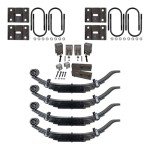 7-Leaf Slipper Spring Suspension Kit for Trailers