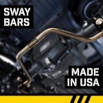 Hellwig 7876 Chromoly 1-1/4" Front Sway Bar