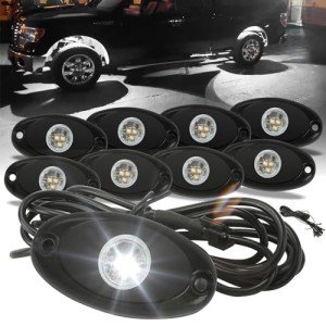 SUNPIE White Rock Lights with Extension Wires
