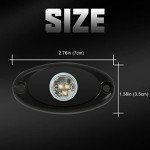 SUNPIE White Rock Lights with Extension Wires