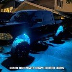 RGBW Rock Lights with App Control for Off-Road