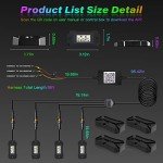 LEDMIRCY R4 RGBW Bluetooth Rock Light Kit