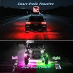 ZONECONA RGB LED Rock Lights Kit with Remote
