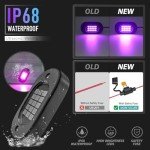 Multicolor LED Rock Lights for Trucks - 12 Pods
