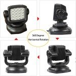 Bright Offroad LED Spotlight Headlight with Remote