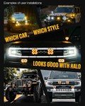 Halo Series 4.5" LED Pod Lights for Offroad
