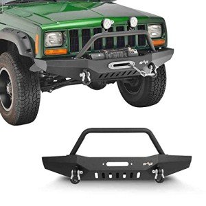 EAG Steel Front Bumper for 84-01 Cherokee XJ