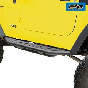 EAG Tubular Nerf Bars for 87-06 Wrangler