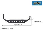 EAG Tubular Nerf Bars for 87-06 Wrangler