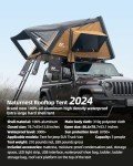 BAMACAR Hard Shell Rooftop Tent for Camping