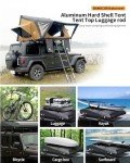 BAMACAR Hard Shell Rooftop Tent for Camping