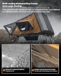 BAMACAR Hard Shell Rooftop Tent for Camping