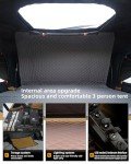 BAMACAR Hard Shell Rooftop Tent for Camping