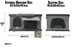 BENEHIKE Alumabode V2 Hard Shell Rooftop Tent
