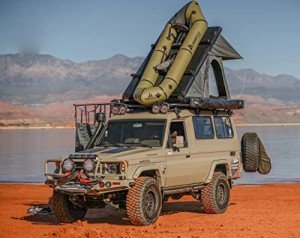 Mamba 3 Clamshell Aluminum Roof Top Tent