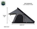 Mamba 3 Clamshell Aluminum Roof Top Tent