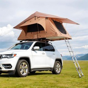 VEVOR Hard Shell Rooftop Tent for 2-3 Persons