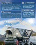 Hard Shell Rooftop Tent for 4WD Adventures