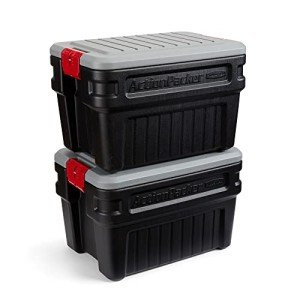 Lockable 24 Gal Storage Boxes - Pack of 2