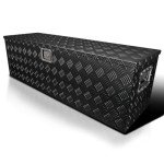 44" Heavy Duty Black Aluminum Underbody Tool Box