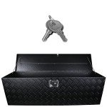 44" Heavy Duty Black Aluminum Underbody Tool Box