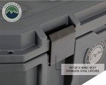 OVS Dark Grey 95 QT Dry Box with Wheels