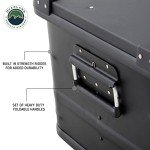 Overland Vehicle Aluminum Box 53Qt - Black