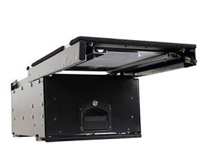 Overland Cargo Box with Slide-Out Drawer - Black
