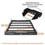 Hooke Road Jeep Wrangler Gladiator Roof Rack Basket