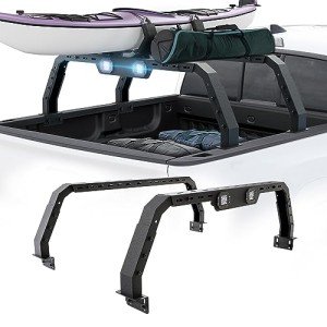 YZONA Overland Bed Rack with LED Lights
