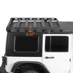 Hooke Road Jeep Wrangler JK Roof Rack Basket