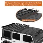 Hooke Road Jeep Wrangler JK Roof Rack Basket