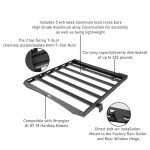 Hooke Road Jeep Wrangler JK Roof Rack Basket