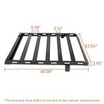 Hooke Road Jeep Wrangler JK Roof Rack Basket