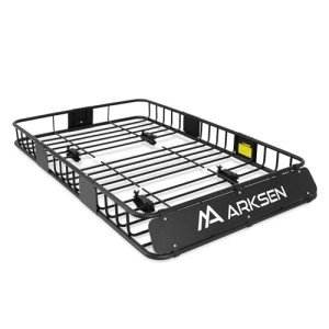 Arksen 64" Universal Black Roof Rack Carrier