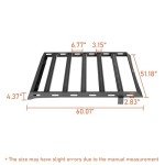 Hooke Road Aluminum Roof Rack for Jeep TJ