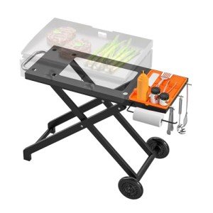 Collapsible Griddle Cart for Blackstone Griddles