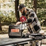 Portable Propane Butane Camp Burner with Cover