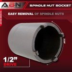 ABN 4WD Spindle Nut Socket - 1/2" Drive
