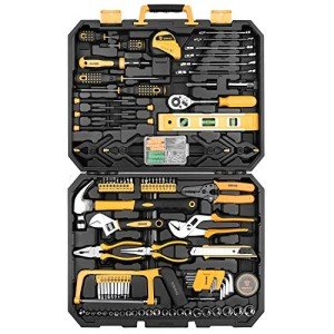 DEKOPRO 168-Piece Socket Wrench Tool Set