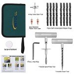 Universal Heavy Duty Tire Repair Kit - 24 Pcs